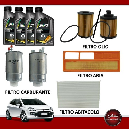 Kit tagliando fiat grande - tagliando,