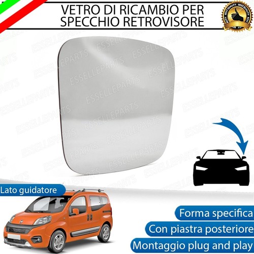 Specchietto fiat qubo vetro - fiat,