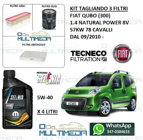 Kit tagliando filtri olio - tagliando, e