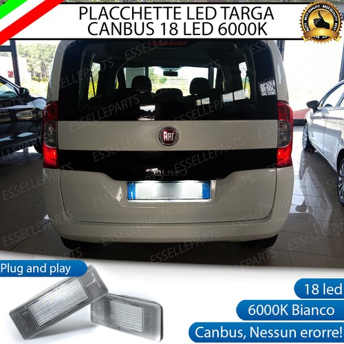 Placchette led luci targa - led,
